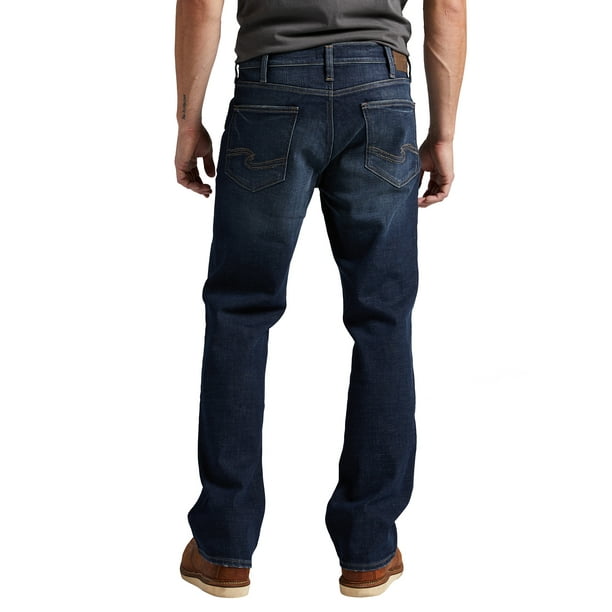 Silver Jeans Co. Men s Craig Classic Fit Bootcut Jeans Waist Sizes 30 42 Walmart Business Supplies