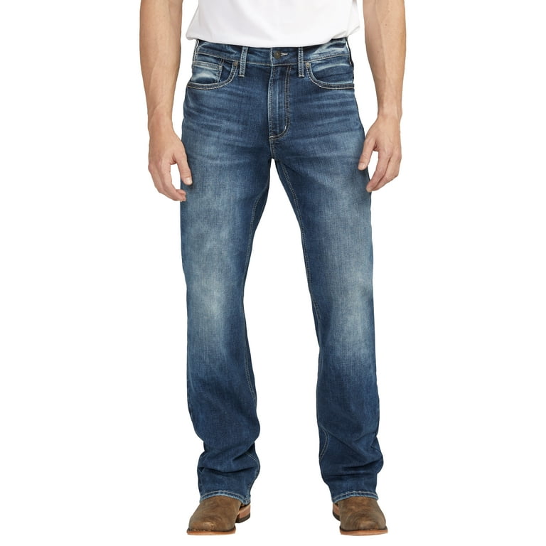 Silver Jeans Co. Men's Gordie Relaxed Fit Straight Leg Jeans Silver Jeans Co. Men's Gordie Relaxed Fit Straight Leg Jeans