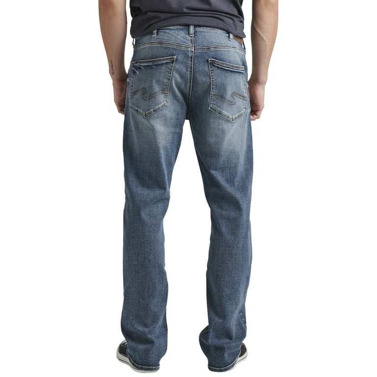 Silver Jeans Co. Men s Grayson Easy Fit Straight Leg Jeans Waist