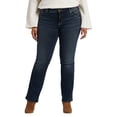 thumbnail image 1 of Silver Jeans Co. Plus Size Elyse Mid Rise Slim Bootcut Jeans , Waist Sizes 12-24, 1 of 3