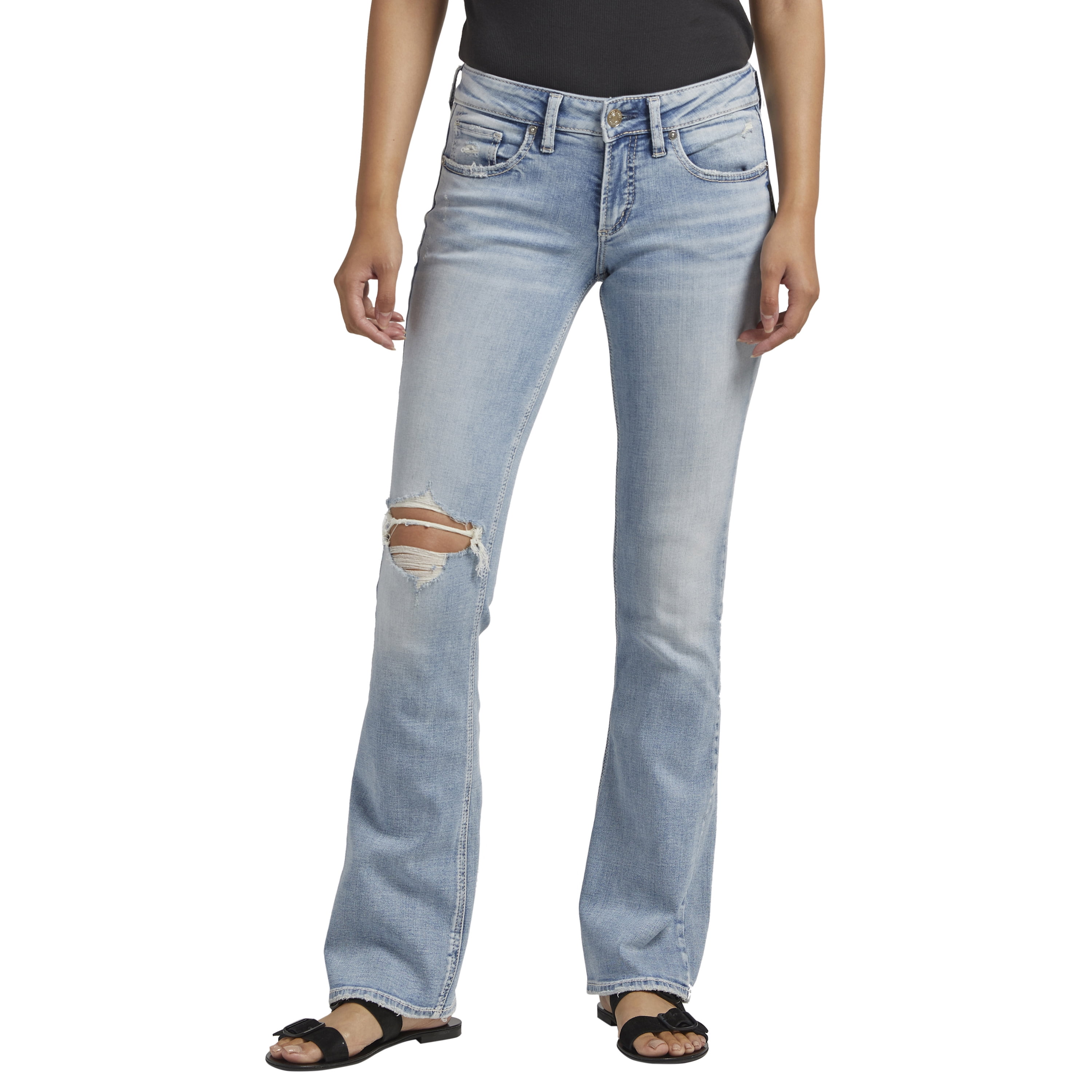 Silver Women's Britt Low Rise Curvy Fit Bootcut Jeans