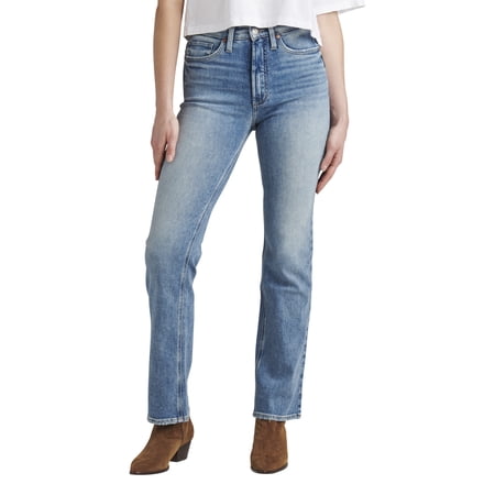 Silver Jeans Co. Women's Vintage High Rise Bootcut Jeans, Waist Sizes 24-36