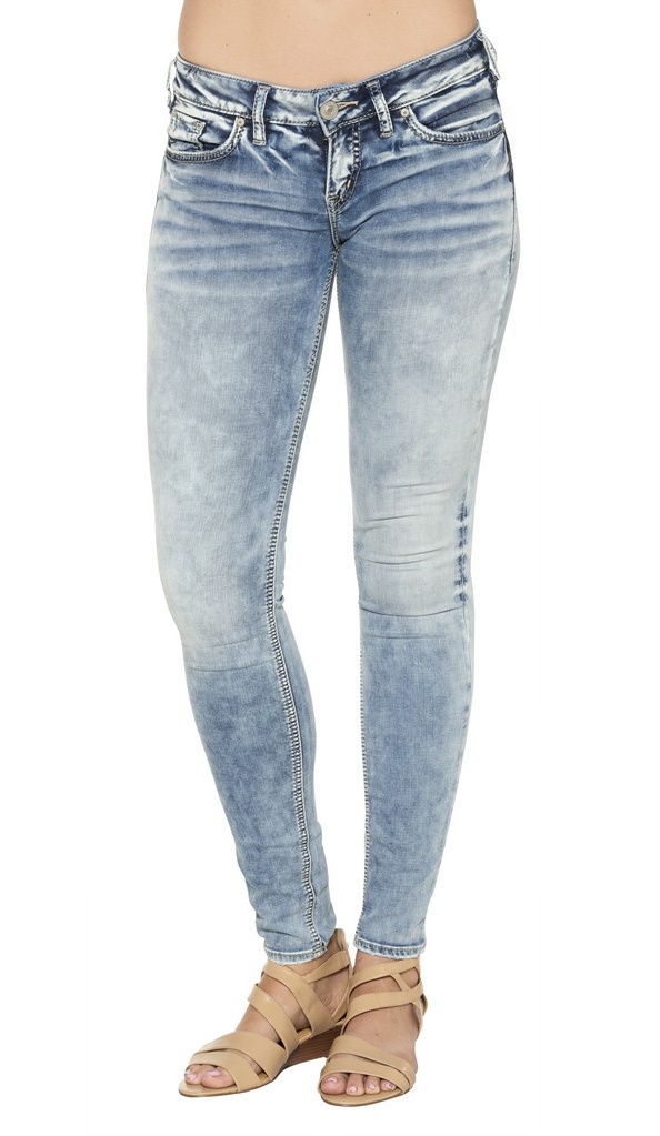 Aiko skinny sales silver jeans