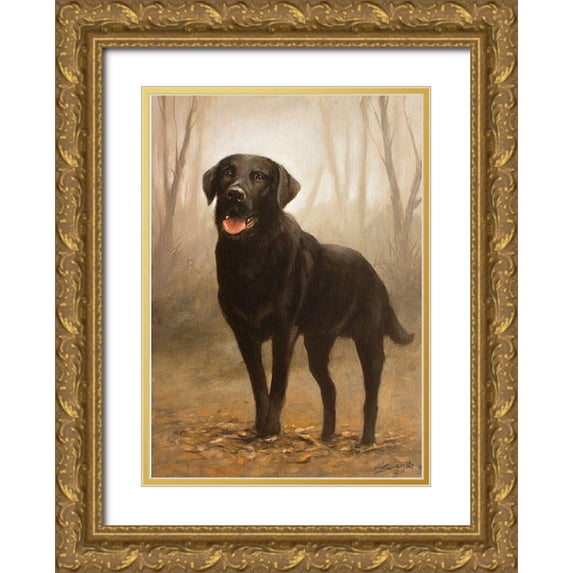 Silver, John 11x14 Gold Ornate Wood Framed with Double Matting Museum Art Print Titled - 316