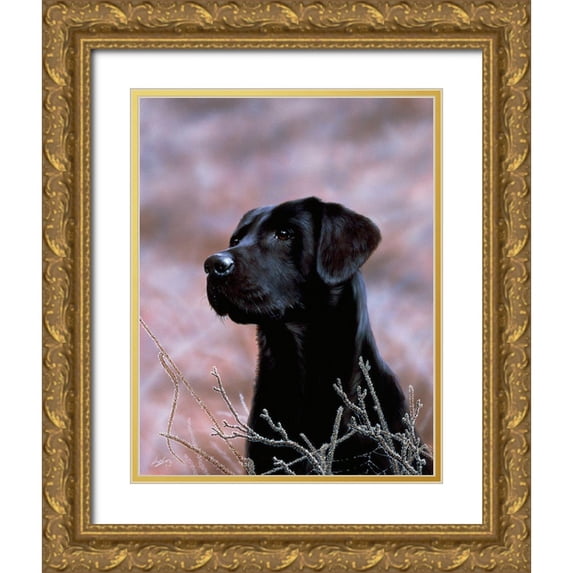 Silver, John 12x14 Gold Ornate Wood Framed with Double Matting Museum Art Print Titled - Js75-B