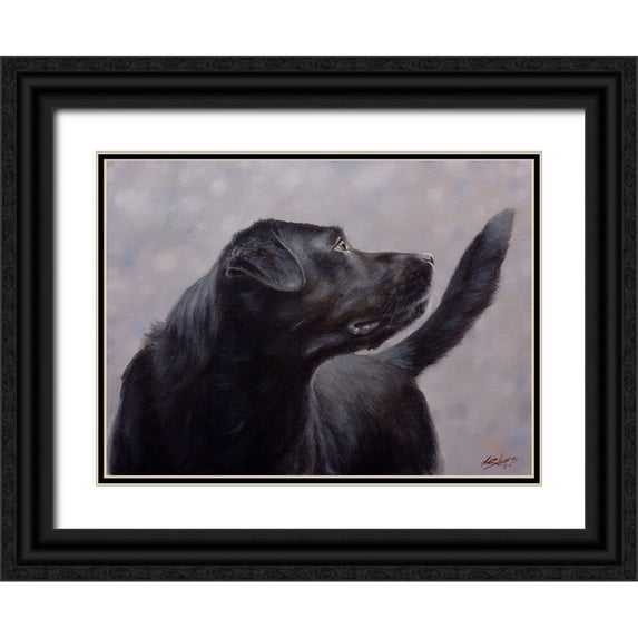Silver, John 14x11 Black Ornate Wood Framed with Double Matting Museum Art Print Titled - D070