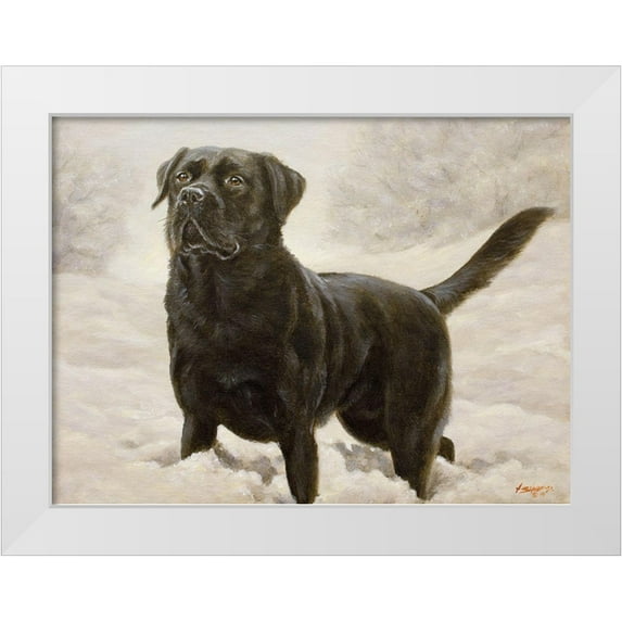 Silver, John 14x11 White Modern Wood Framed Museum Art Print Titled - 260