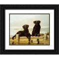 thumbnail image 1 of Silver, John 14x12 Black Ornate Wood Framed with Double Matting Museum Art Print Titled - Jsm41-A, 1 of 4