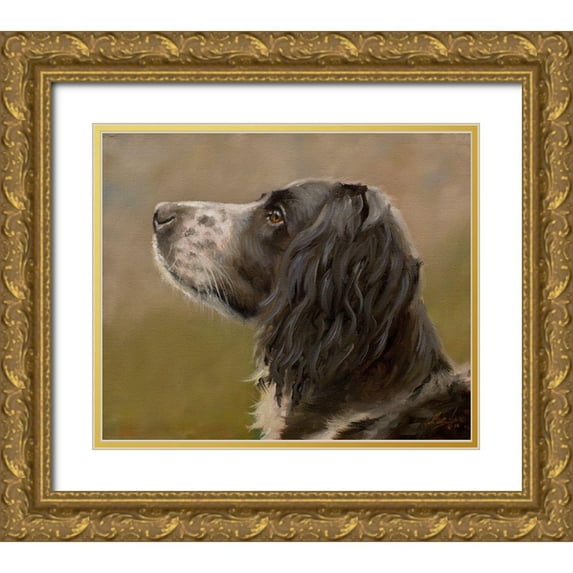 Silver, John 14x12 Gold Ornate Wood Framed with Double Matting Museum Art Print Titled - D061