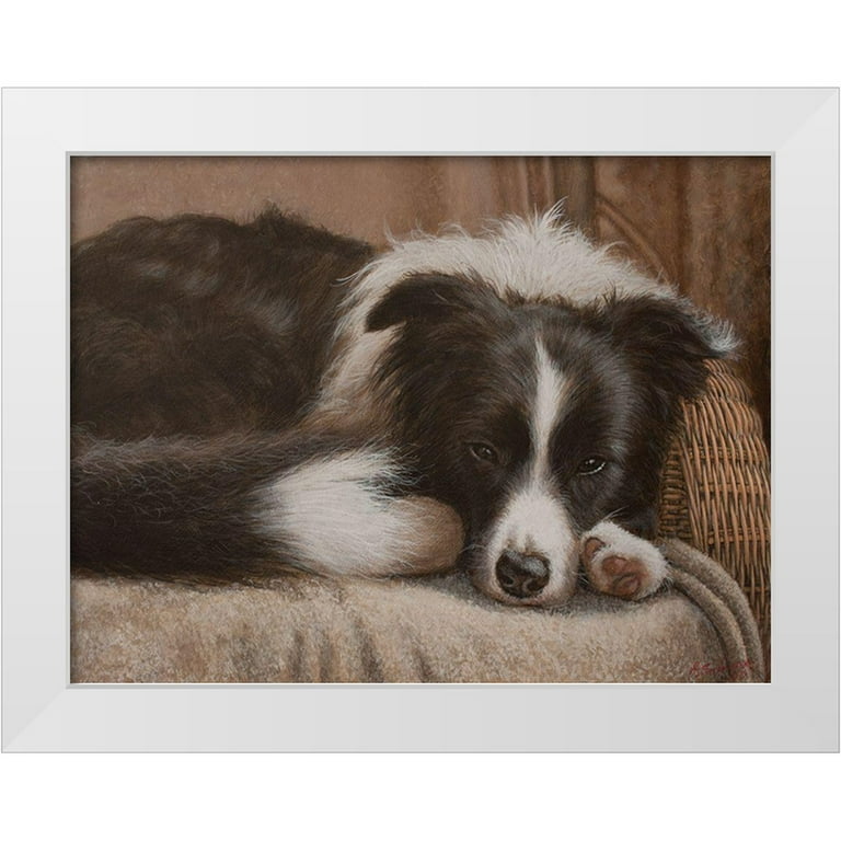 Silver, John 14x12 White Modern Wood Framed Museum Art Print