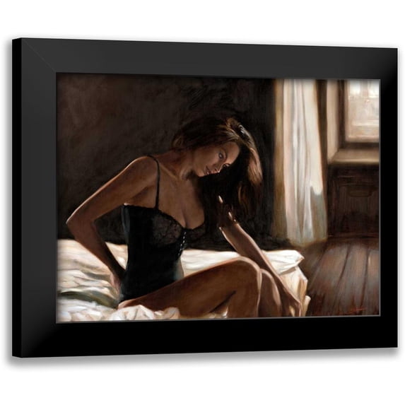 Silver, John 18x15 Black Modern Framed Museum Art Print Titled - Dim Light