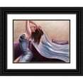 thumbnail image 1 of Silver, John 18x15 Black Ornate Wood Framed with Double Matting Museum Art Print Titled - Cristelle, 1 of 4