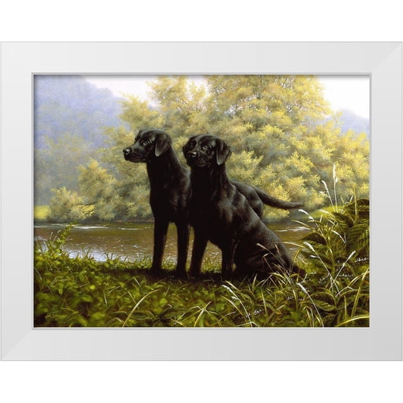 Silver, John 18x15 White Modern Wood Framed Museum Art Print Titled - Js19-D