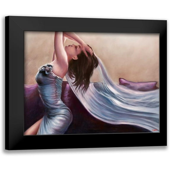 Silver, John 24x19 Black Modern Framed Museum Art Print Titled - Cristelle