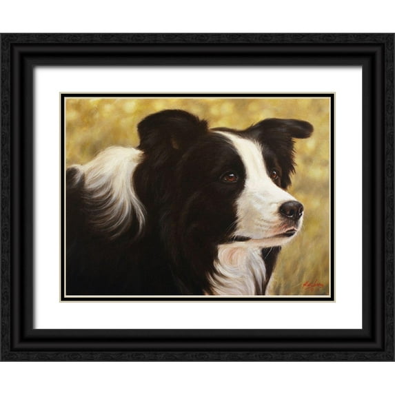 Silver, John 24x19 Black Ornate Wood Framed with Double Matting Museum Art Print Titled - 011c