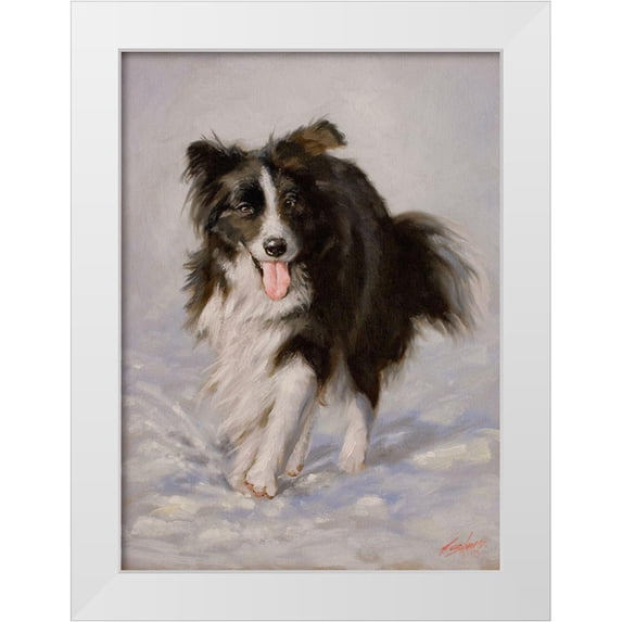Silver, John 24x32 White Modern Wood Framed Museum Art Print Titled - 052