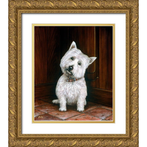 Silver, John 26x31 Gold Ornate Wood Framed with Double Matting Museum Art Print Titled - Js105-A