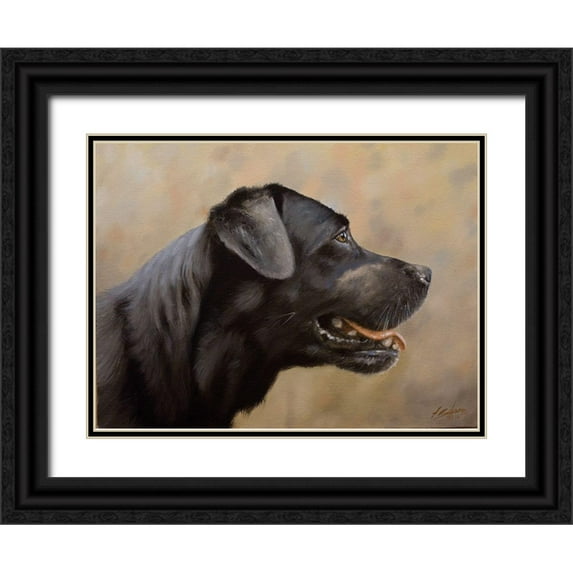 Silver, John 32x25 Black Ornate Wood Framed with Double Matting Museum Art Print Titled - D068