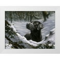 thumbnail image 1 of Silver, John 32x25 White Modern Wood Framed Museum Art Print Titled - Js26-A - Broken Silence, 1 of 4
