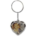 thumbnail image 1 of Silver Keychain (Heart Photo Frame), 1 of 1