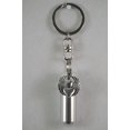 thumbnail image 1 of Silver LARGE WINGED HEART CREMATION URN Keepsake on Swivel Stainless Steel Keychain - with ENGRAVED HEART, 1 of 3