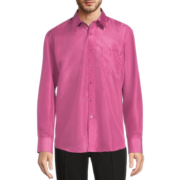 Silver Label Men's Long Sleeve Dress Shirt