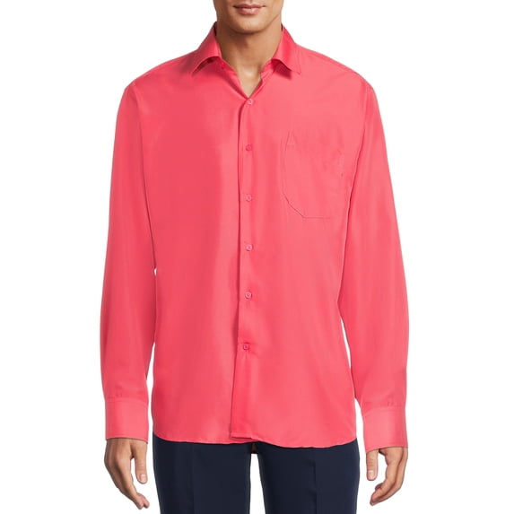 Silver Label Men's Long Sleeve Dress Shirt