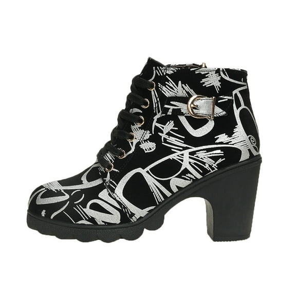 Silver Ladies High Heel Footwear With Printed Design For Leisure Occasions And Comfortable Walking
