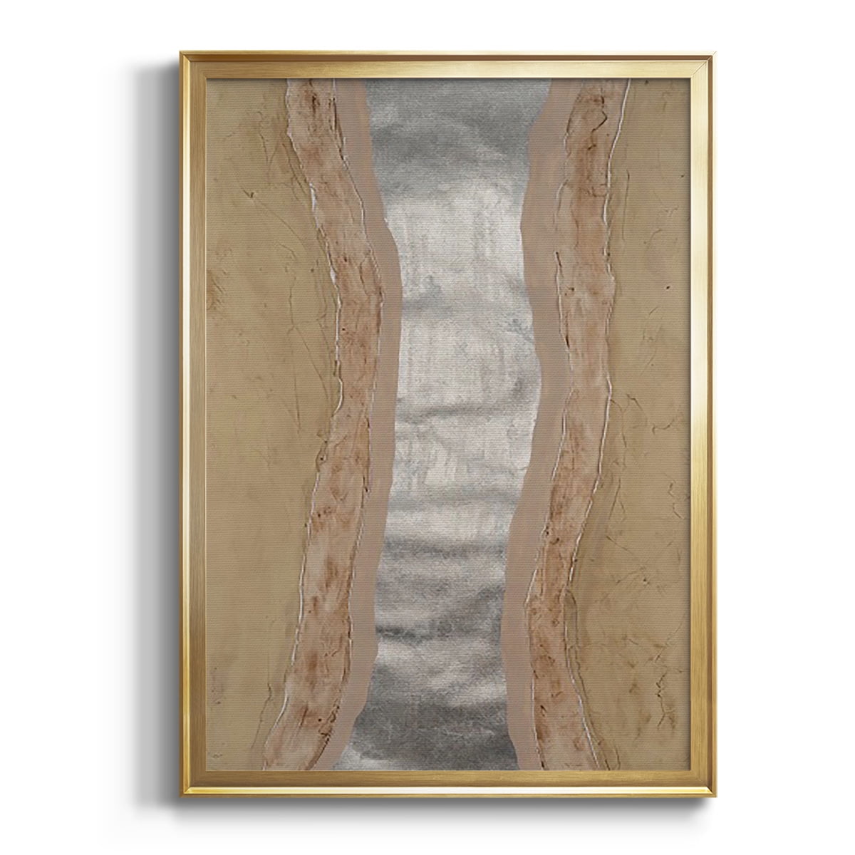 Silver Lake II Premium Framed Print, in Gold, Black, or Silver - Ready to Hang