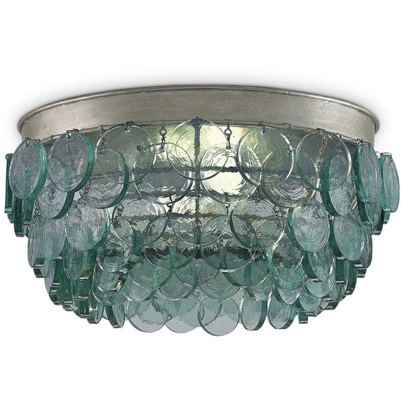 Silver Leaf Braithwell Flush Mount
