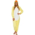 thumbnail image 1 of Silver Lilly Slim Fit Duck Animal Adult One Piece Cosplay Costume (Small), 1 of 6