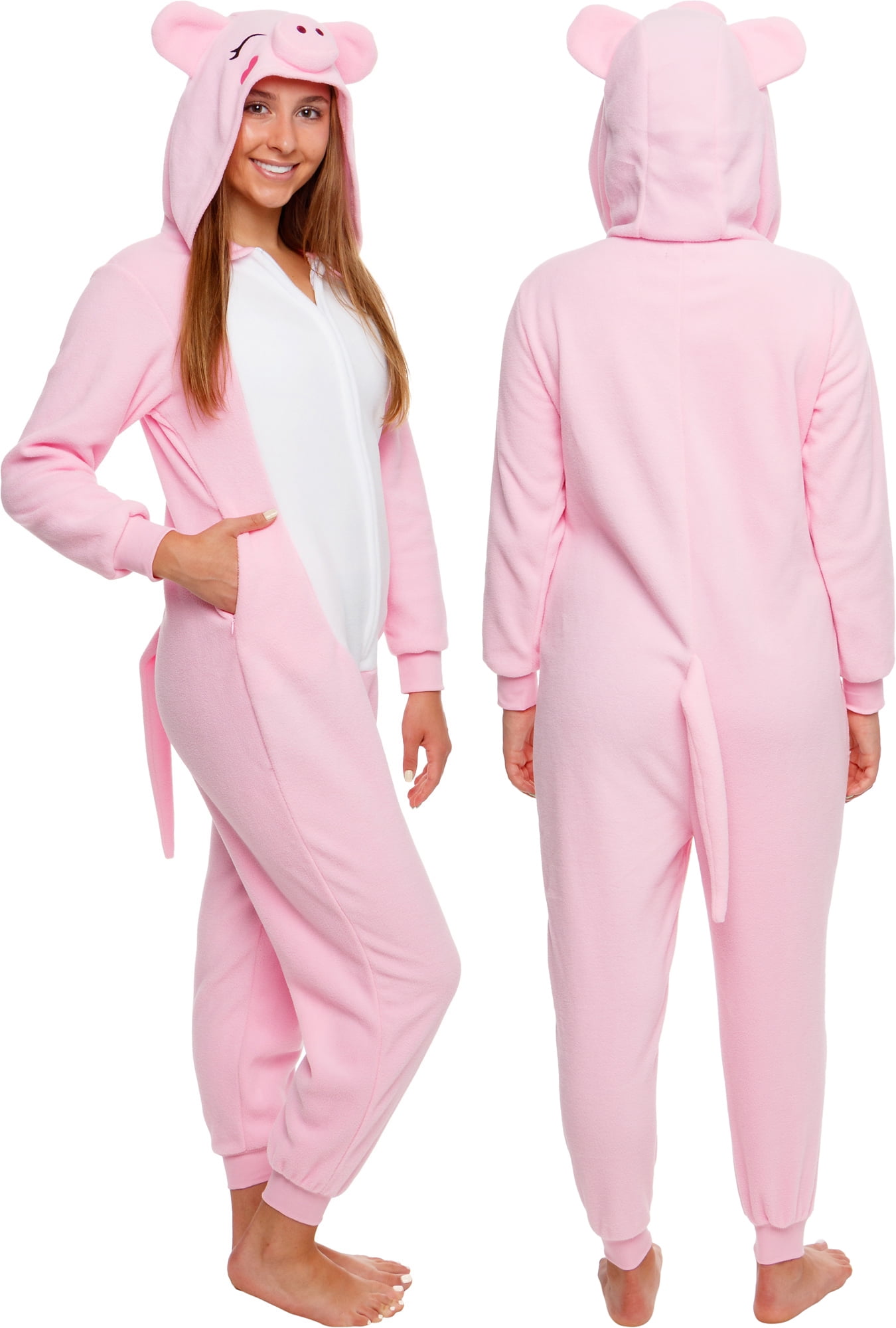 Pig onesie online costume