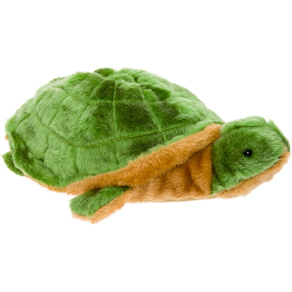 Silver Lilly Turtle Slippers - Animal Slippers- Novelty House Shoe (Green, X-Large)