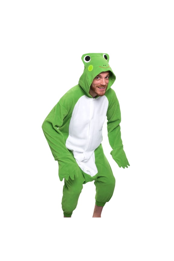 FUNZIEZ Frog Costume Brushed Polyester - Plush Cosplay