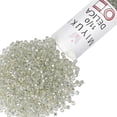 thumbnail image 1 of Miyuki Delica Seed Beads – Size 11/0 (1.6 mm), DB1431, Silver-Lined Pale Moss Green, 7.2 g, Approx. 1440 Beads, 1 of 7