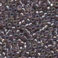 thumbnail image 1 of Silver-Lined Smoky Amethyst AB Miyuki Seed Beads 6/0 6-91012-TB, 1 of 1