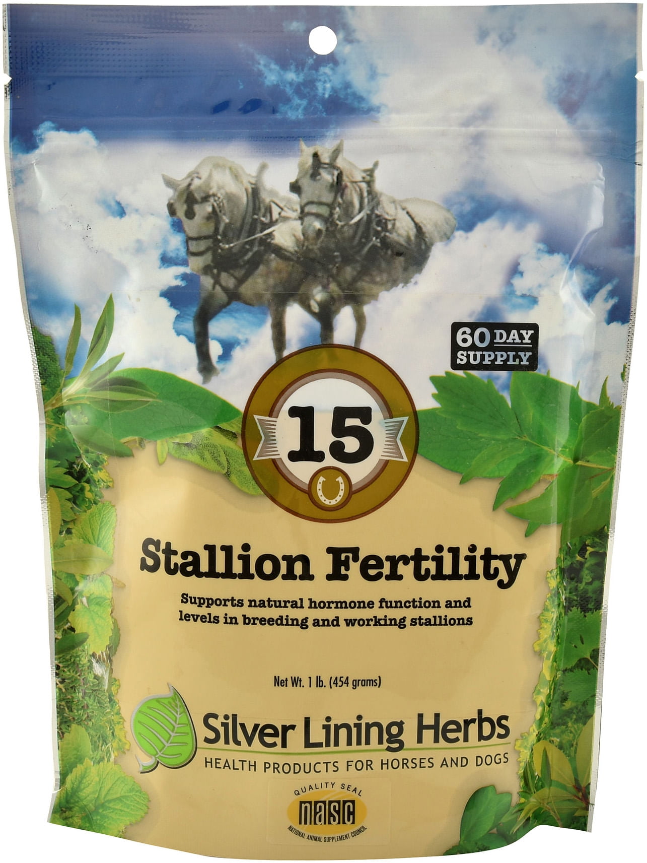 Silver Lining Herbs Stallion Fertility, 1 lb