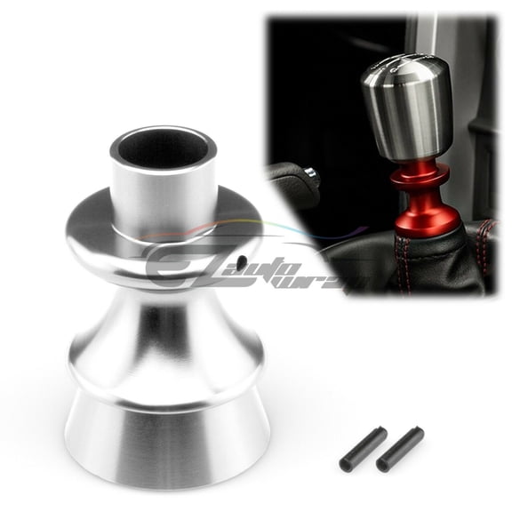 Silver Manual Shifter Reverse Lock Out Adapter Lifter For Subaru BRZ Toyota FRS