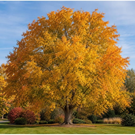 Silver Maple Tree Live Plant QT Pot, 10-18" Tall, Fast Growing Shade Tree, Acer saccharinum, Hardy Landscape Maple with Brilliant Fall Color