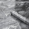 thumbnail image 1 of Silver Marble Contact Paper Glossy Thick Peel and Stick Wallpaper Waterproof Self Adhesive Removable Wall Paper for Countertop Furniture Kitchen Bathroom. Modern Silver and Grey 15.7"x78.7", 1 of 18
