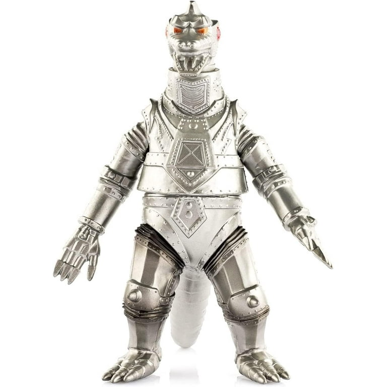 YARAKETA Silver Mecha Godzilla Toy - Robot Action Figure