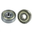 thumbnail image 1 of Silver Metal 627Z Deep Groove Ball Bearing Ball Bearing 7mm x 22mm x 8mm & 626Z Double Sealed 6X19X6mm, 1 of 10