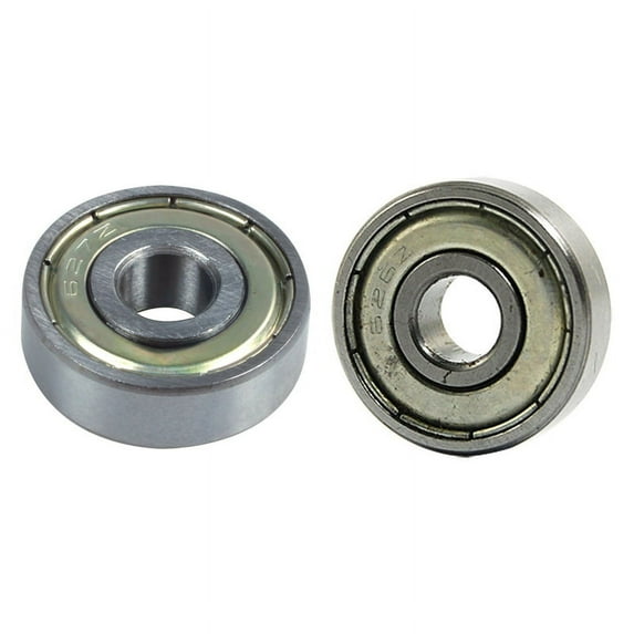 Silver Metal 627Z Deep Groove Ball Bearing Ball Bearing 7mm x 22mm x 8mm & 626Z Double Sealed 6X19X6mm