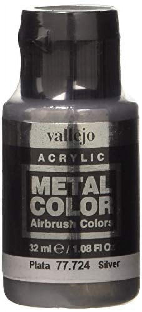 Silver Metal Color 32ml Bottle Vallejo Model Paint 