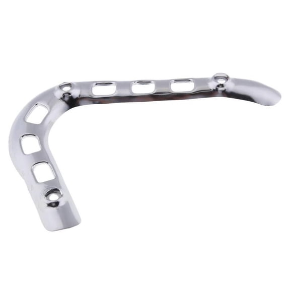 Silver Metal Motorcycle Exhaust Manifold Pipe Protection for PW50 1981