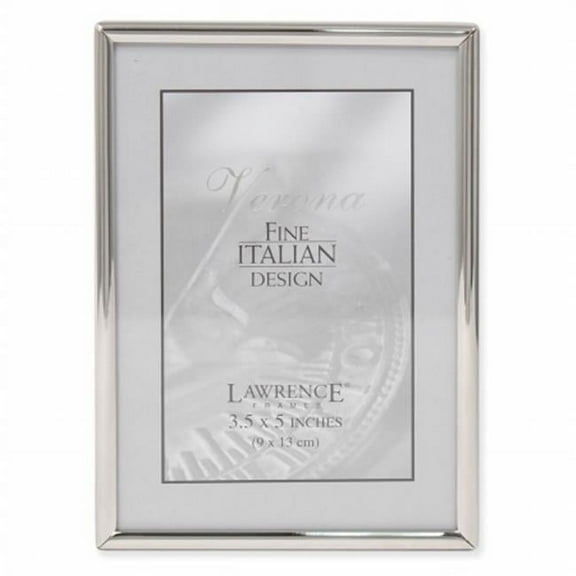 Silver Metal Picture Frame - 0.7 in.