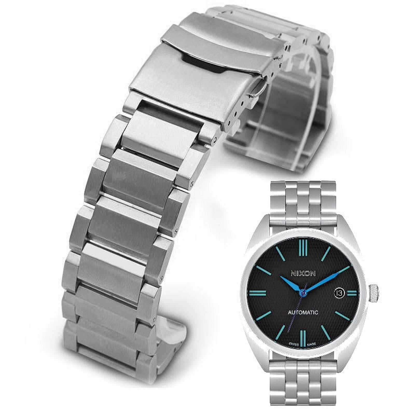 Nixon time teller strap replacement sale