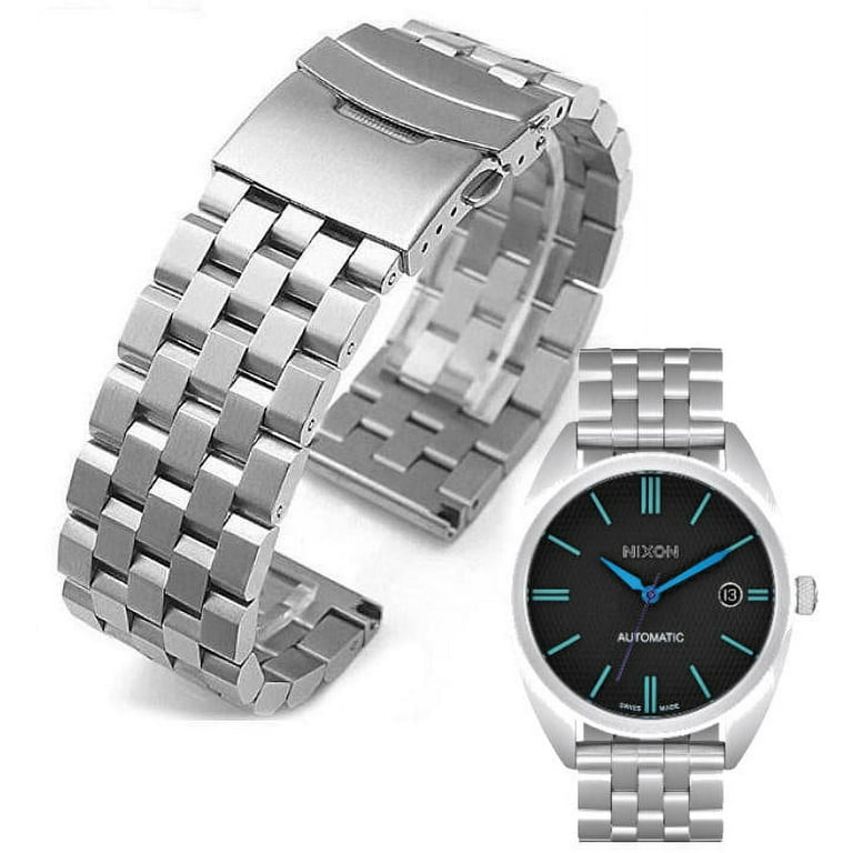 Nixon time teller replacement on sale band