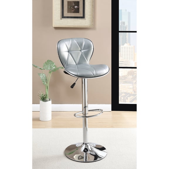 Silver Metal - Tufted Back - Home Dining - Comfortable