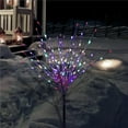 thumbnail image 1 of Silver Metallic Foil Tree Stake Multi Colored LED Lights, 1 of 1